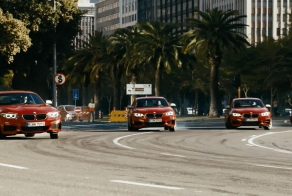 Флешмоб от BMW