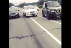 Перехват мотоциклиста 