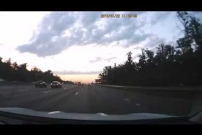 Qashqai в тазике -Авария на МКАД