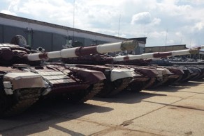 В России начался ЧМ по "Танковому биатлону - 2014"