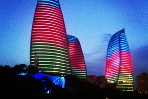 Красивый город Баку - Столица Азербайджана