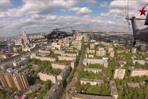 Полет над Москвой