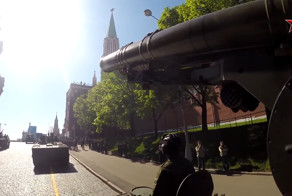 Парад 2014, проезд техники