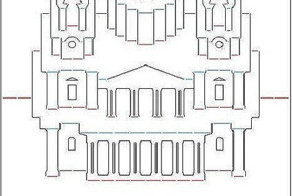 Открытки киригами с архитектурными сооружениями