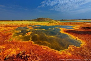 Инопланетные пейзажи вулкана Даллол