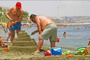 Забавные пляжные фотографии