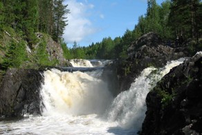 Водопад кивач