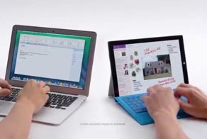 Агрессивная реклама Microsoft Surface 3 Pro