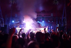 ИТАЛИЯ: Акция под ГИМН СССР против фашизма на Украине