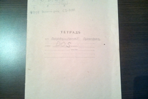Старая инструкция ОС DOS