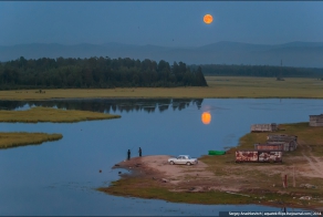 Суперлуние на Байкале