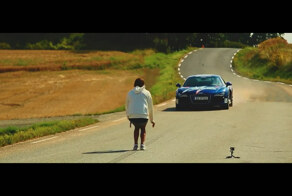 Прыжок через Audi R8