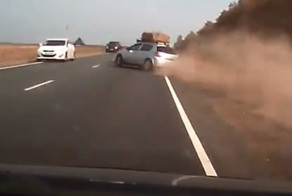 Авария дня 1626. Идиот на встречке