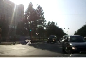 Пешеход сбил внедорожник