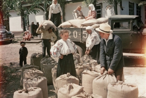 1950-е в цветных фотографиях