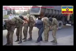 Взятые в плен в Южном котле служащие 24 бригады 16.08