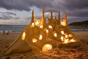 Замки из песка, которые поразят ваше воображение