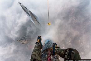 Головокружительные снимки на экстремальной высоте