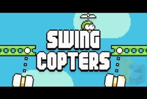 Swing Copters - сумасшедшая игра от создателя Flappy Bird