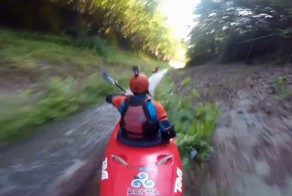 Каякинг по дренажному каналу