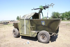 Самодельные украинские броневики