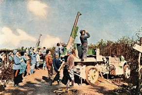 Цветные фотографии Первой мировой войны
