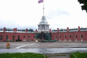 Крепостные флаги или гюйс России