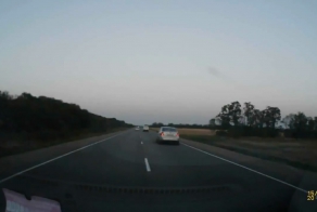 Убрался в кювет