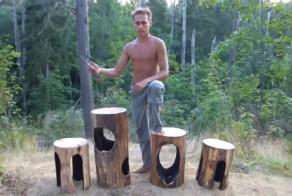 Учимся делать огненную лесную мебель