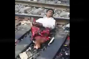 Поезд отрезал мужчине ноги