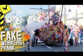 Подставные рабочие пранк 