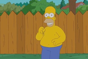 Гомер Симпсон принял участие в акции Ice Bucket Challenge