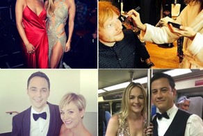 Фото из социальных сетей знаменитостей во время Emmy и MTV VMA 2014
