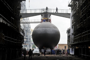 Российская подлодка "Старый Оскол", которую почти не видят радары
