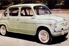 "Горбатый", но четырёхдверный - Seat 800