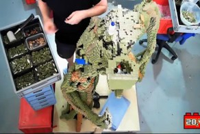 Ракету и Грута собрали из Lego