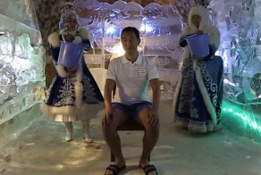 Мэр Якутска принял участие в акции Ice Bucket Challenge