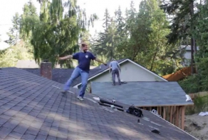 Dancing on the roof