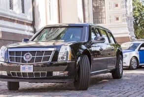 Бронированный автомобиль Обамы