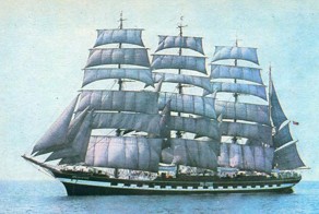 Четырехмачтовый барк «Крузенштерн»