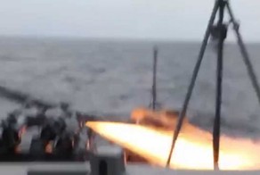 Видео о ходе учений НАТО. Запуск ракеты укропами. Кто не скачет-тот...