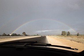 Дождь в Египте