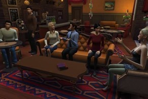 Геймер воссоздал сериал "Друзья" в "The Sims 4