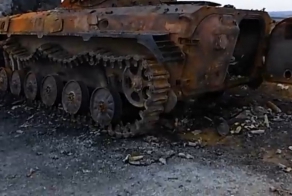 О теле украинского солдата на проводах