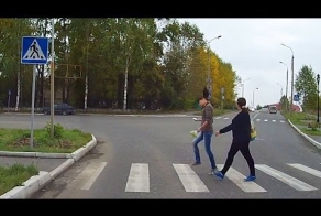 Из жизни Пешеходов - отжиги ))