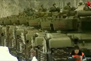 Русский марш на понятном для Европы языке: "Не грозим, а говорим"