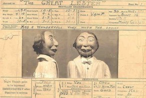 Кукла-преступник из начала XX века