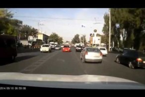 Чудеса пилотирования в Бишкеке