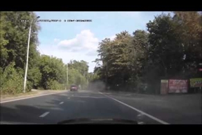 Подборка ДТП, Блондинка за рулем