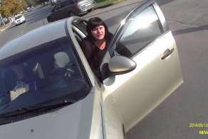 Встреча с авто-леди